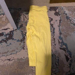 Gap yelllow jeans